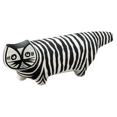 Bittossi Ceramic Limited Edition Tiger cat by Aldo Londi in STOCK