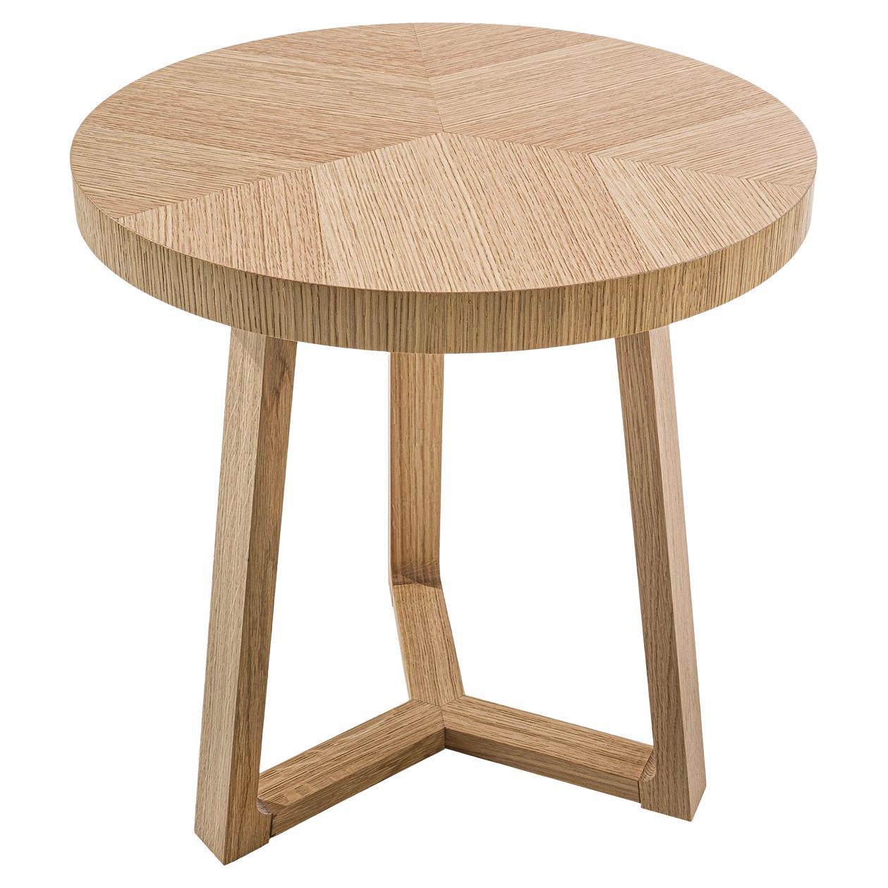 Bivio Round Side Table For Sale