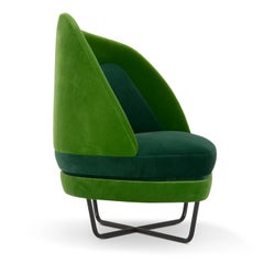 Fauteuil Bixib Green de Luca Alessandrini