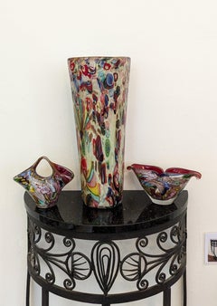 Bizantino - tutti frutti - Rest of the day, a large 20th century Murano Vase