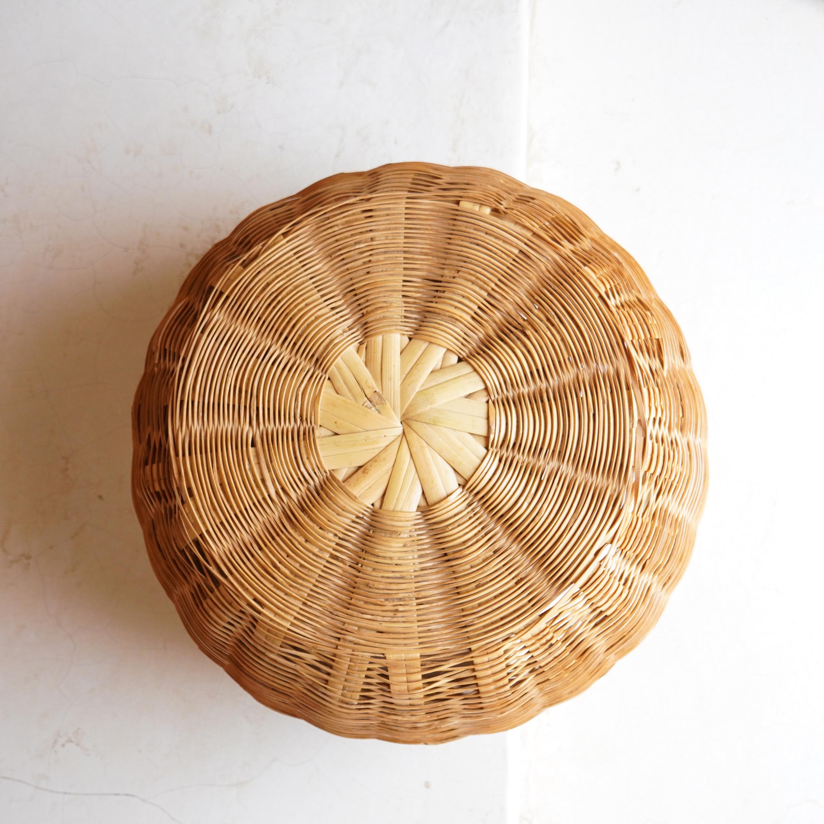 Mexican Biznaga Carrizo Stool For Sale