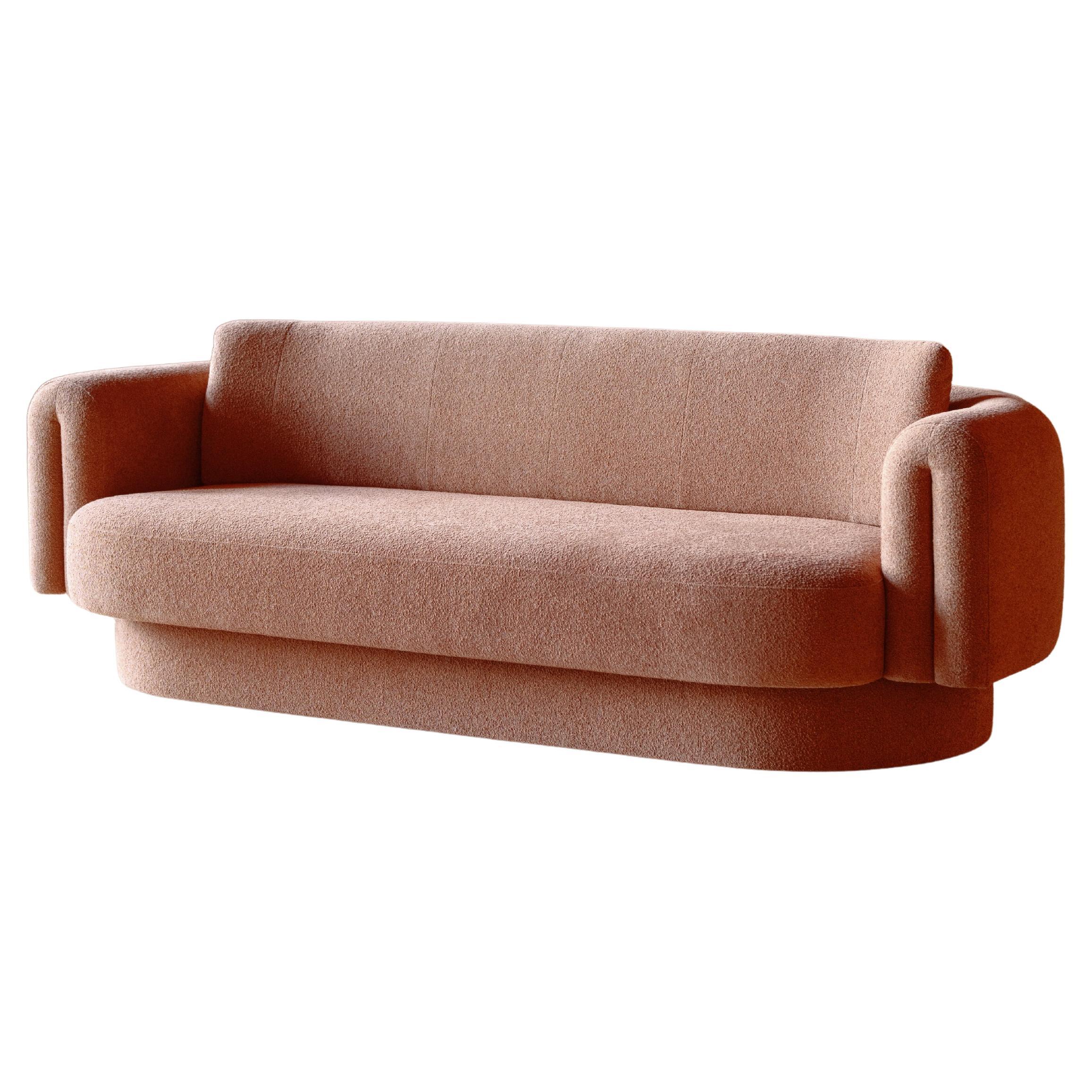 BIZZARTO BOFII sofa with upholstered base