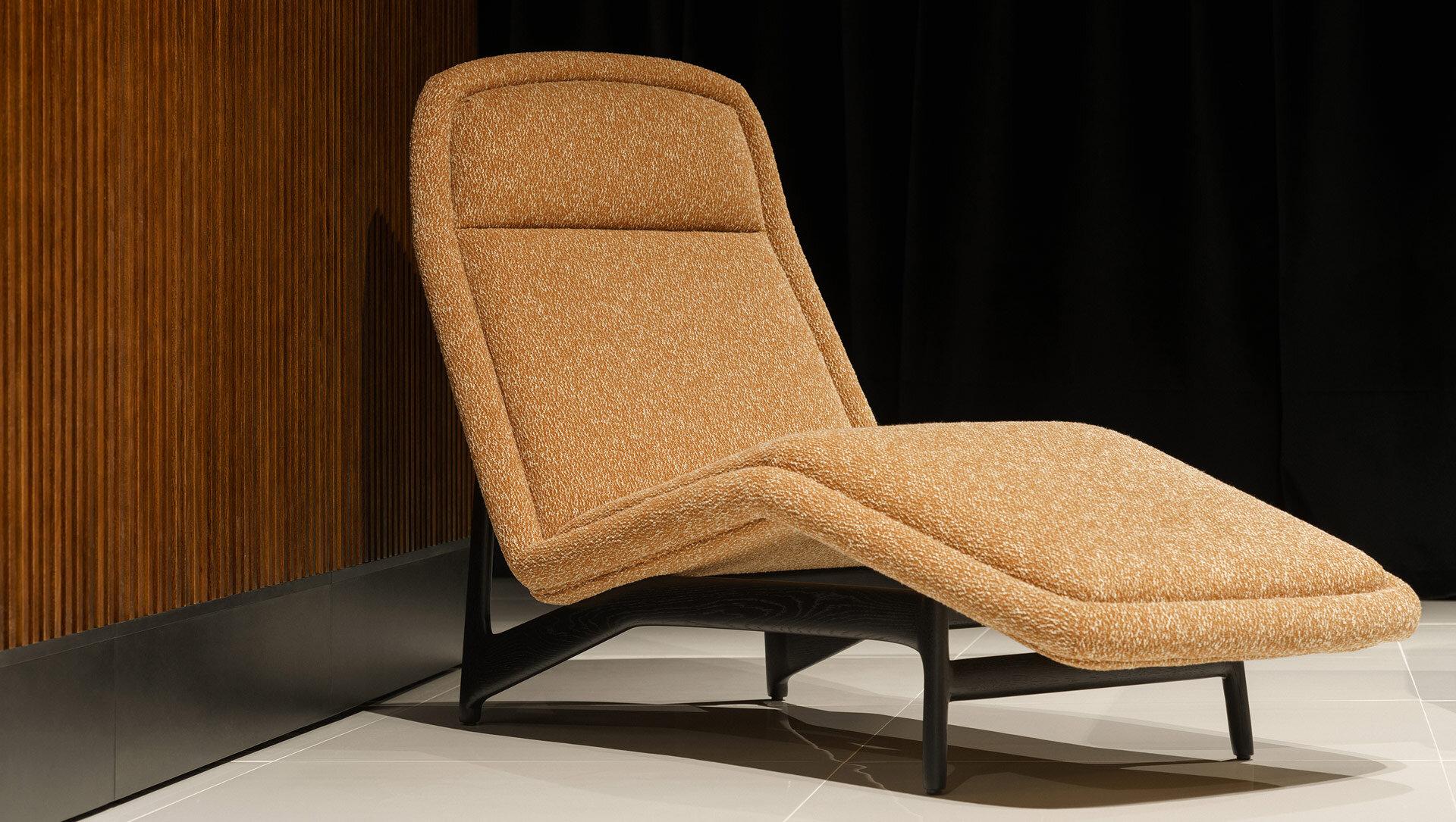 BIZZARTO LOOP chair with oak frame en vente 1