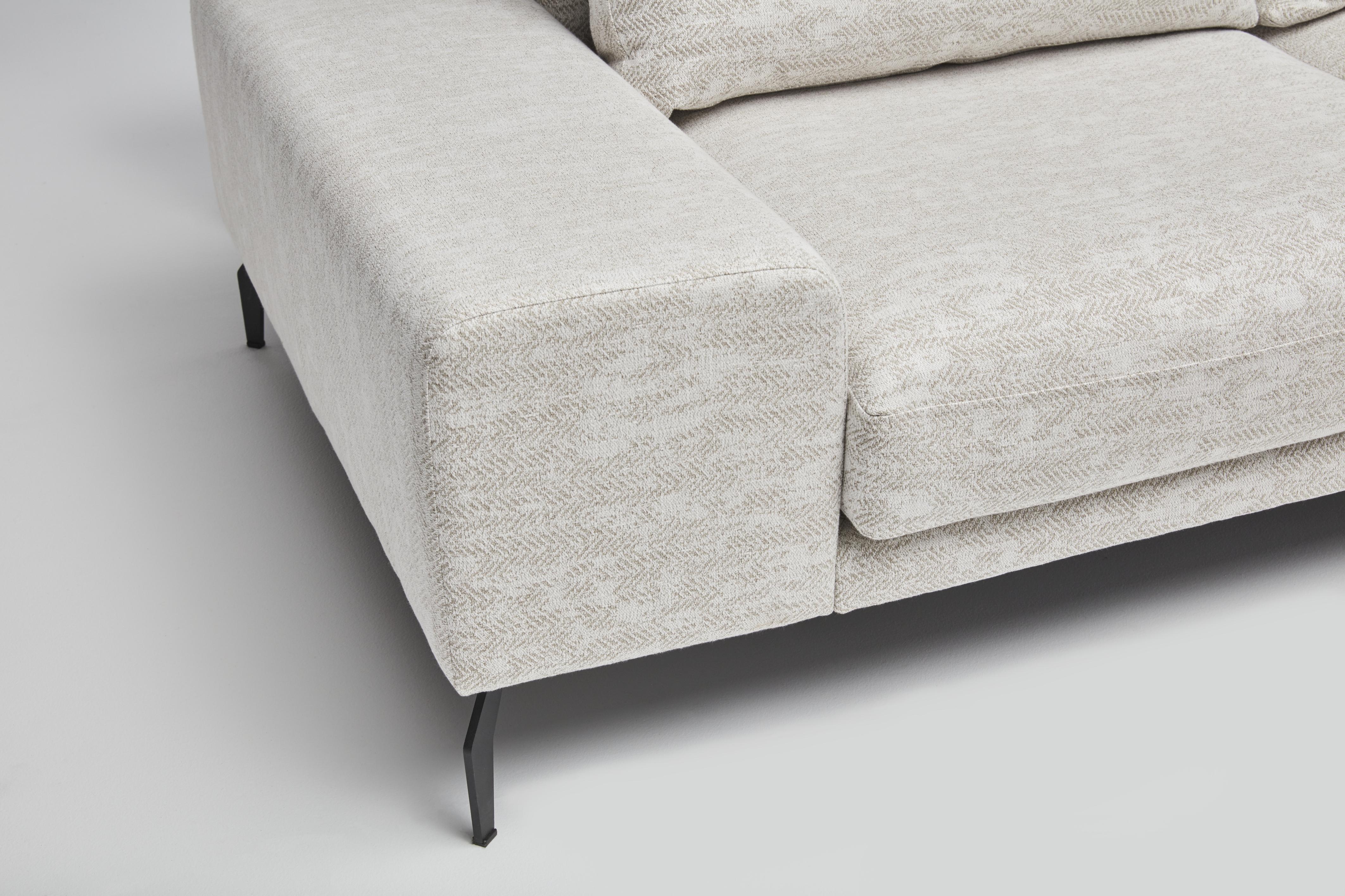 BIZZARTO MANHATTAN modular sofa with feather fillings en vente 2