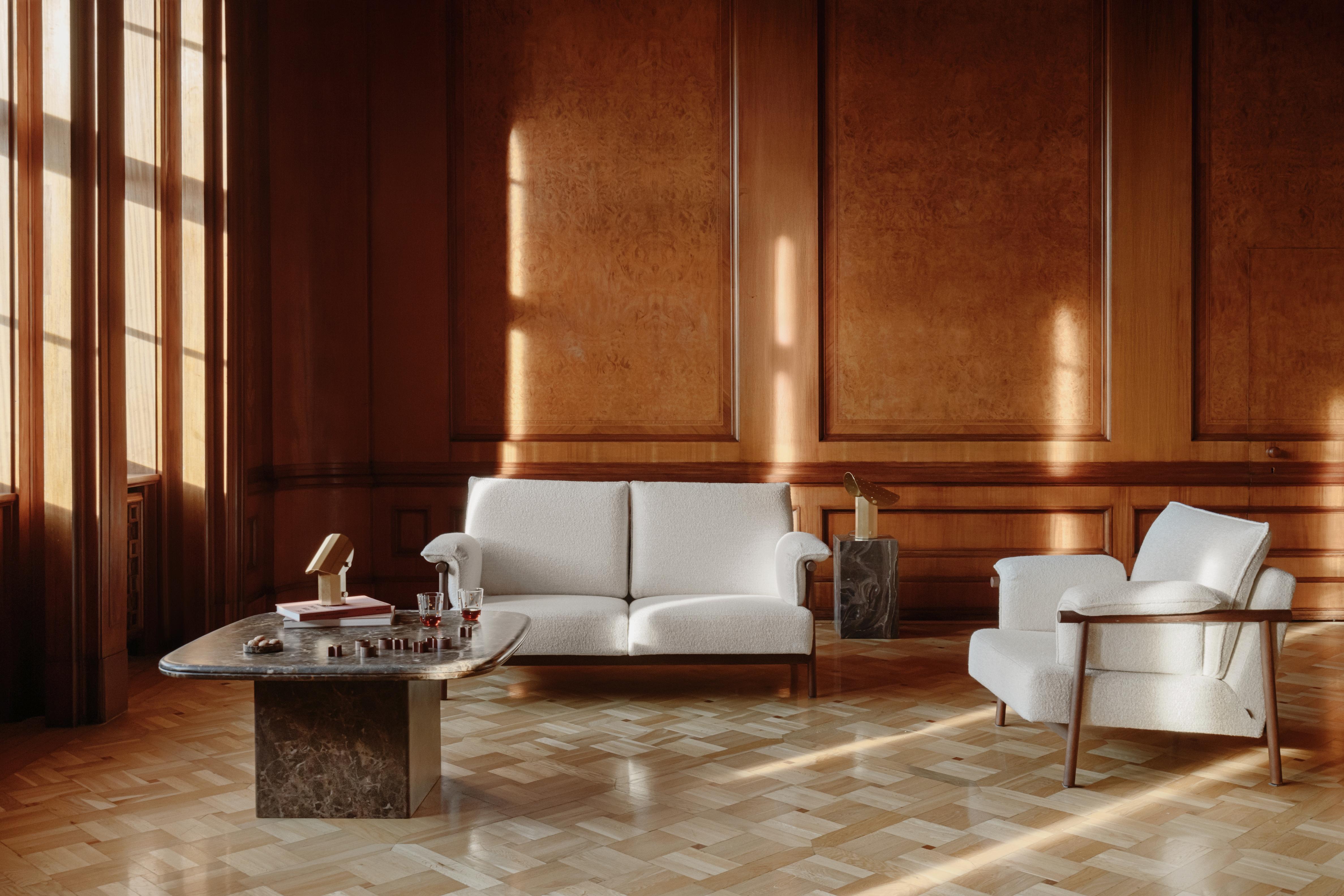 The Torii collection is a quiet statement—sculptural, minimalist, and deeply serene. Inspired by the elegance of Japanese design, its geometric lines and airy form bring to mind the simplicity of a torii gate standing in stillness. There’s a poetic