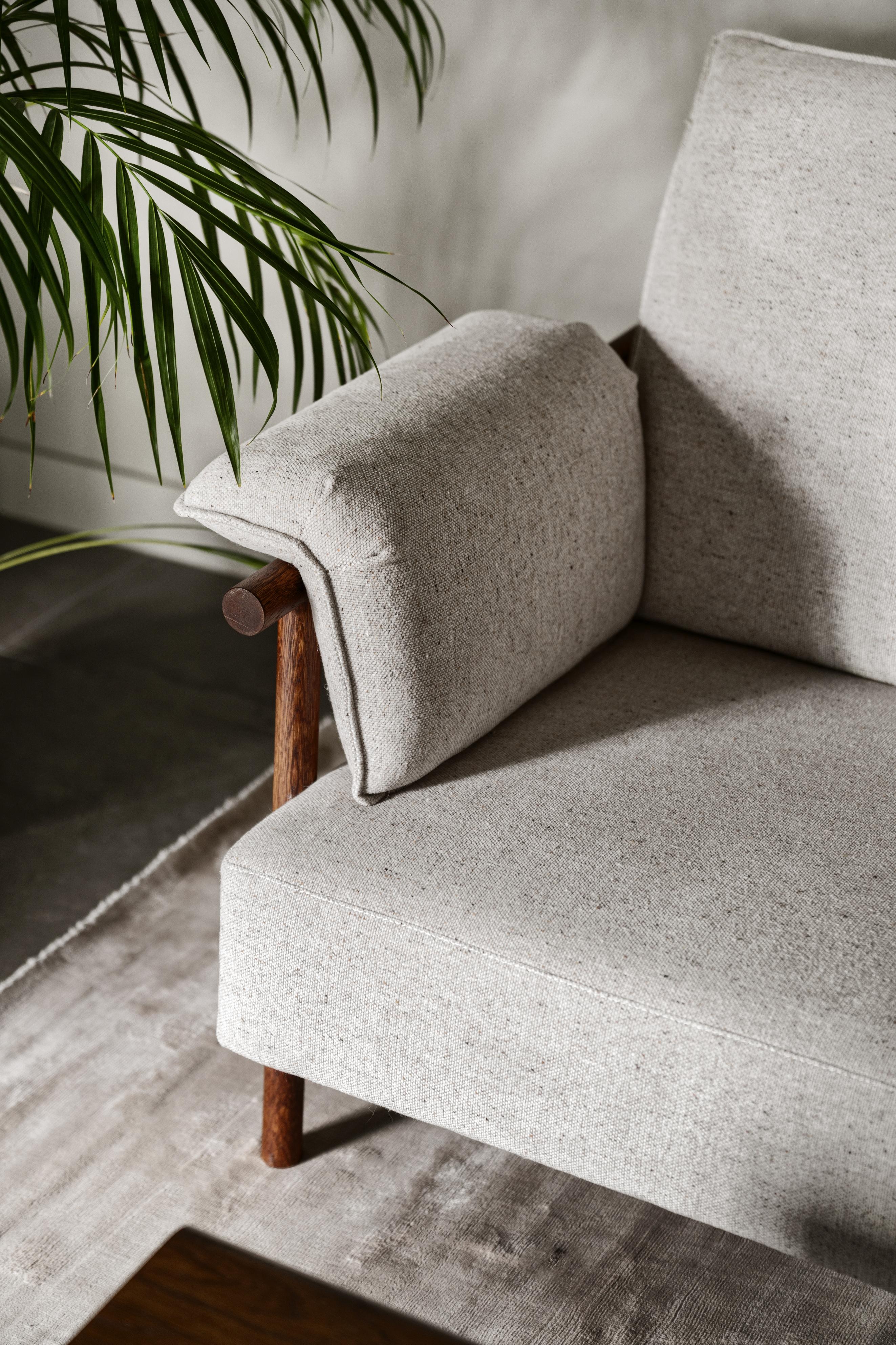 BIZZARTO TORII chair with oak frame en venta 2