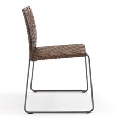 Bizzy Brown Woven Chair
