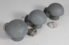 Lampade da parete per esterni in metallo di Bjarne Bech per Louis Poulsen, Danimarca