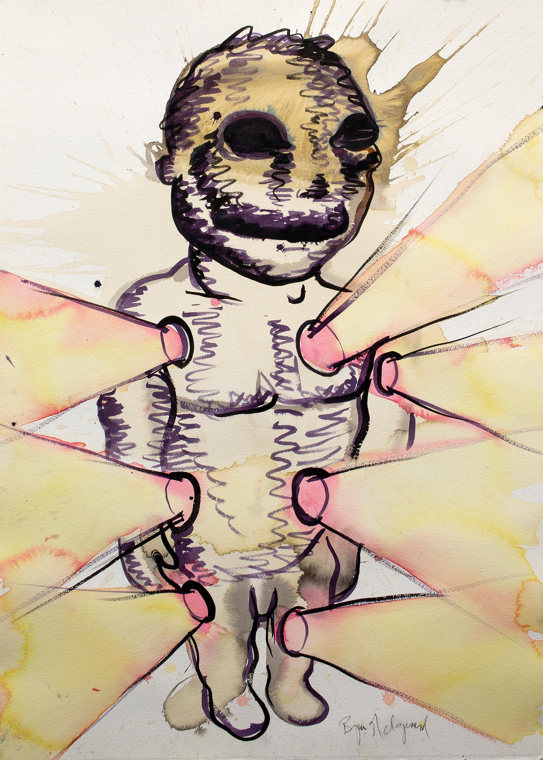 «Light Bulb Man» by Bjarne Melgaard