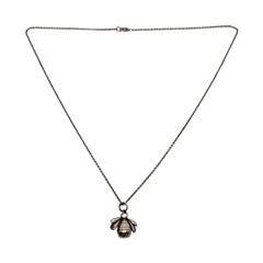 BJC Samuel Benham Sterling Silver Bumblebee Pendant Necklace