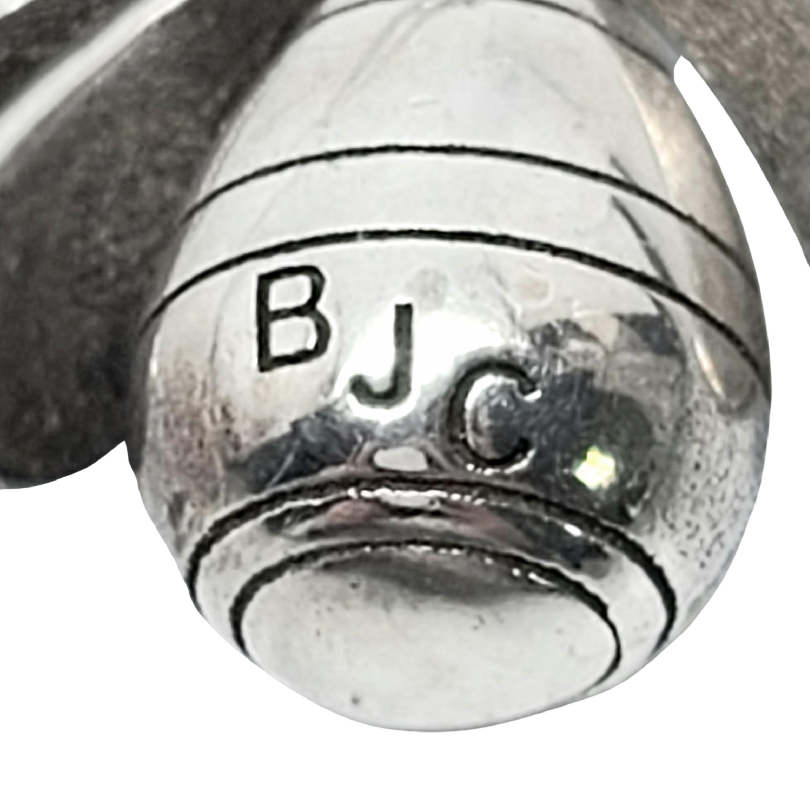 BJC Samuel Benham Sterling Silver Bumblebee Pendant Necklace 2