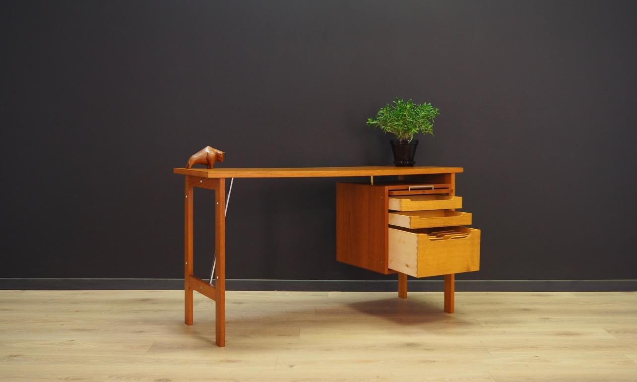 Woodwork Bjerringbro Vintage Teak Desk Danish Design