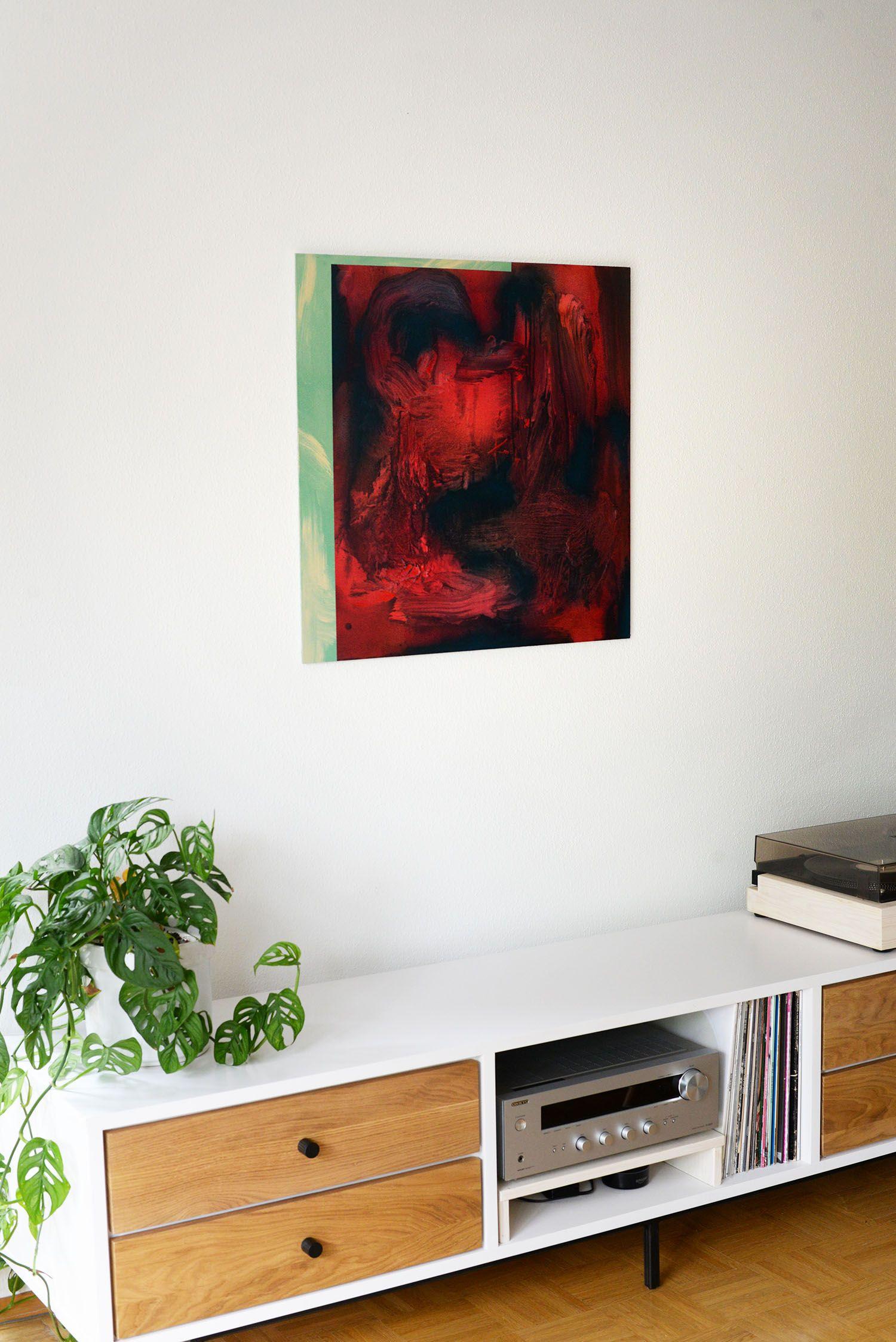 Contraveneno, Pintura, Acrílico sobre metal en venta 1