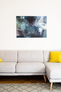 Pulsar, Peinture, Acrylique sur Métal