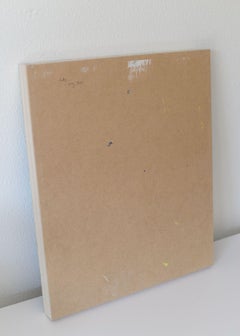 Detonazione lenta, Pittura, Acrilico su pannello MDF