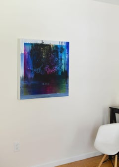 The Fading Veil, Painting, Acrylic on Wood Panel