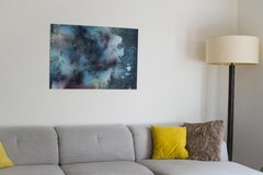 Torrent, Peinture, Acrylique sur Métal