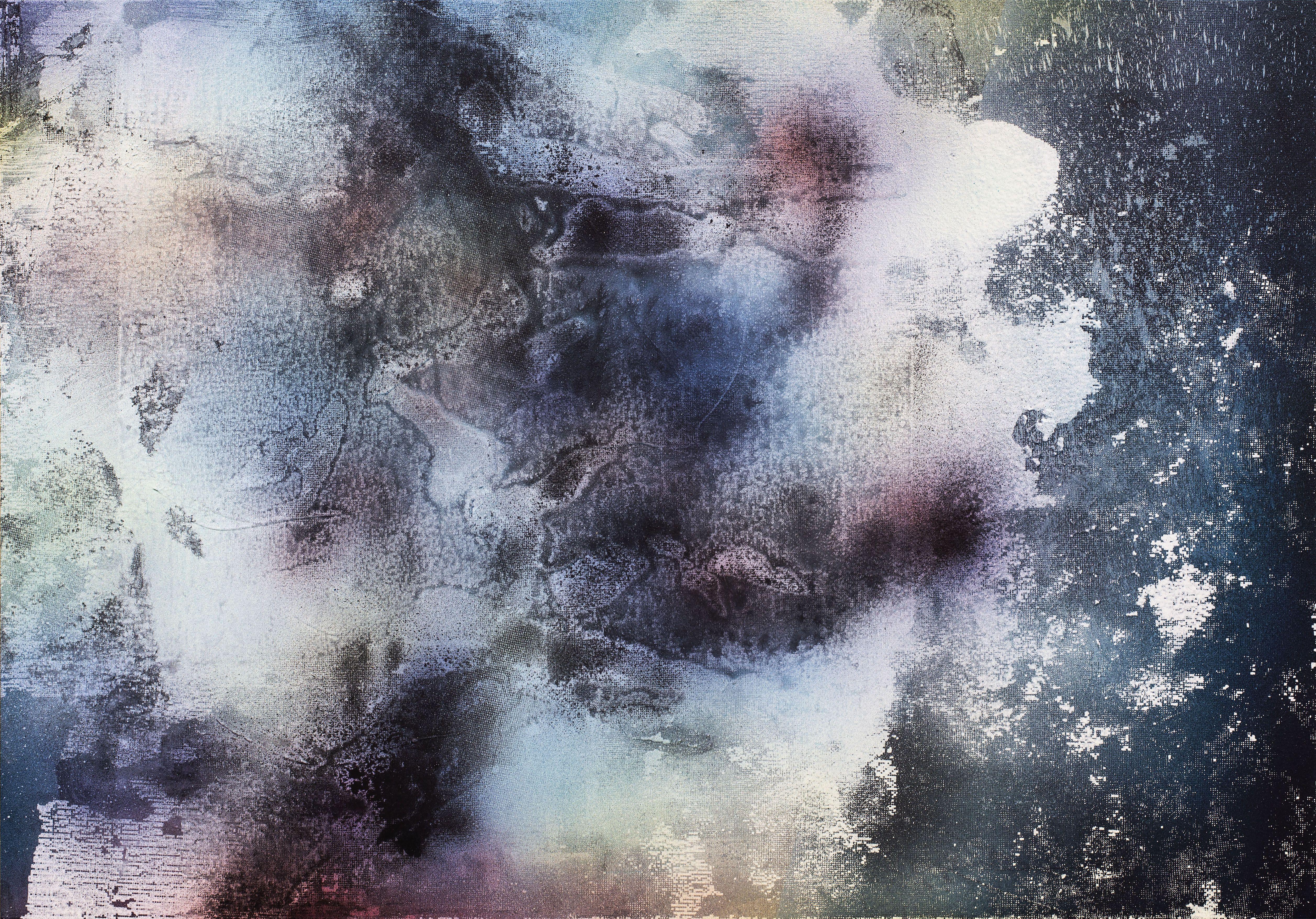 Torrente, Pittura, Acrilico su metallo - Painting di Bjorn Bauer