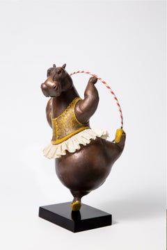 Bailarina de aro hipopótamo II, maqueta