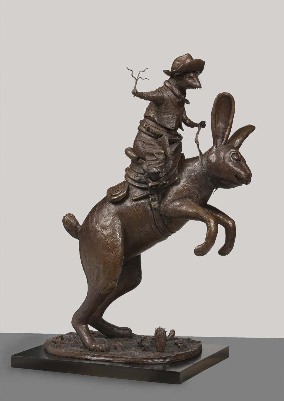 Jack Rabbit Sculpture - 19 For Sale on 1stDibs