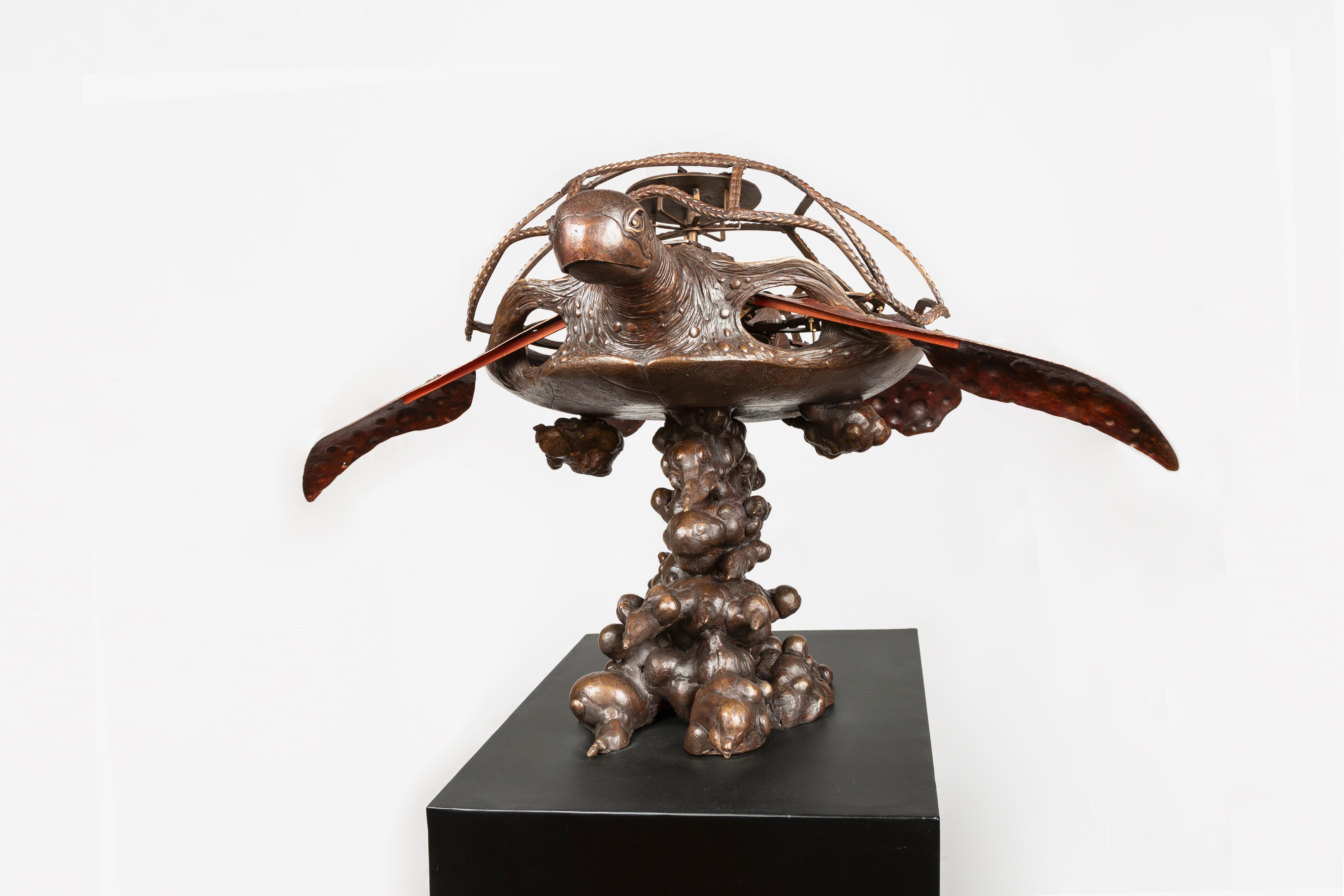 La tartaruga volante - Sculpture di Bjørn Okholm Skaarup