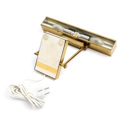 Björn Svensson, Adjustable “Elidus” Desk Lamp, Brass, Sweden, 1960s