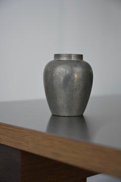 Björn Trägårdh Pewter Vase for Svenskt Tenn, Stockholm, 1932
