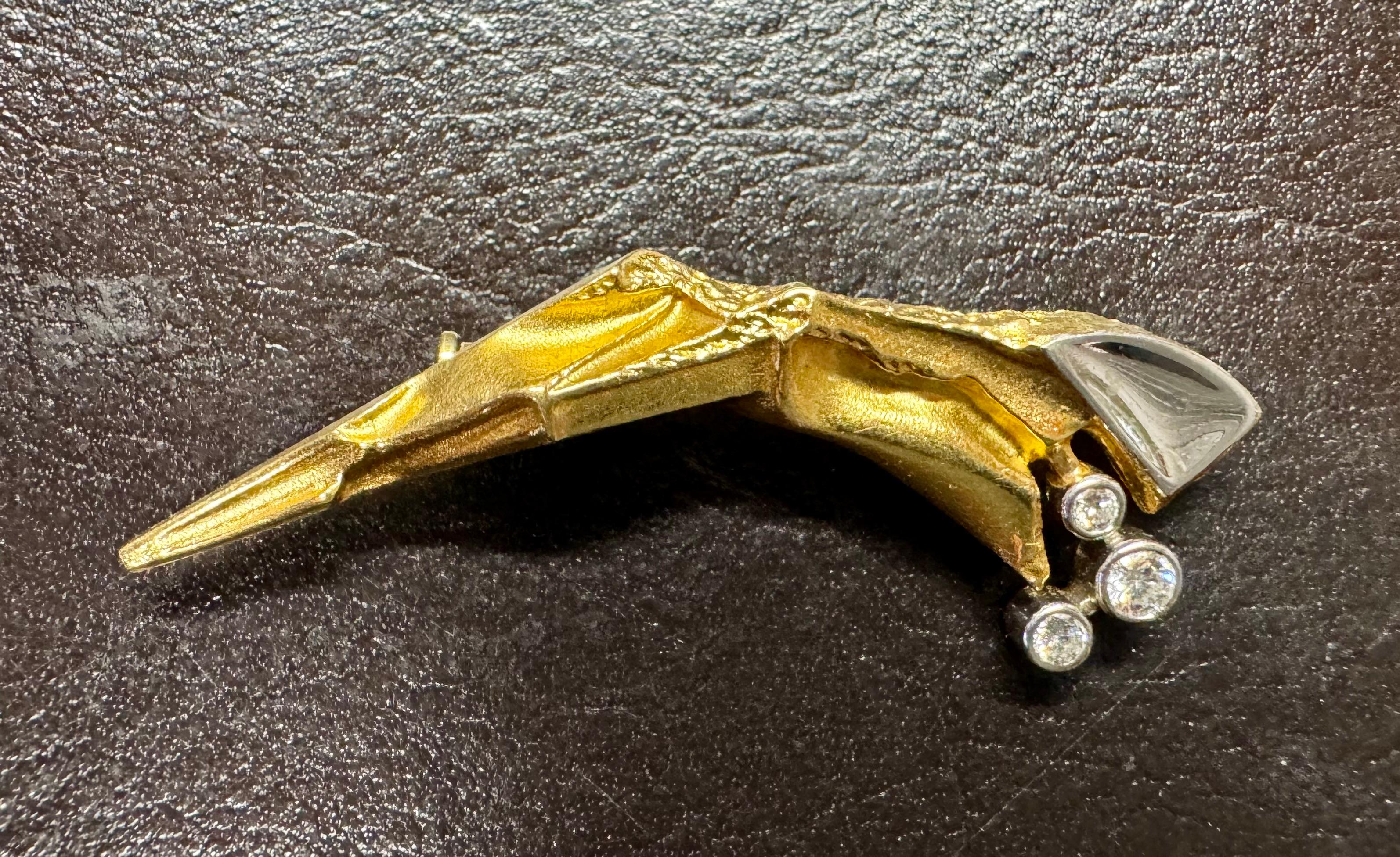 Taille brillant Björn Weckström Broche,  Lapponia en vente