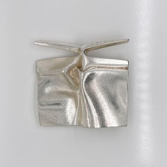 Björn Weckstrom Finnish Modernist Sterling Silver Brooch / Pendant for Lapponia
