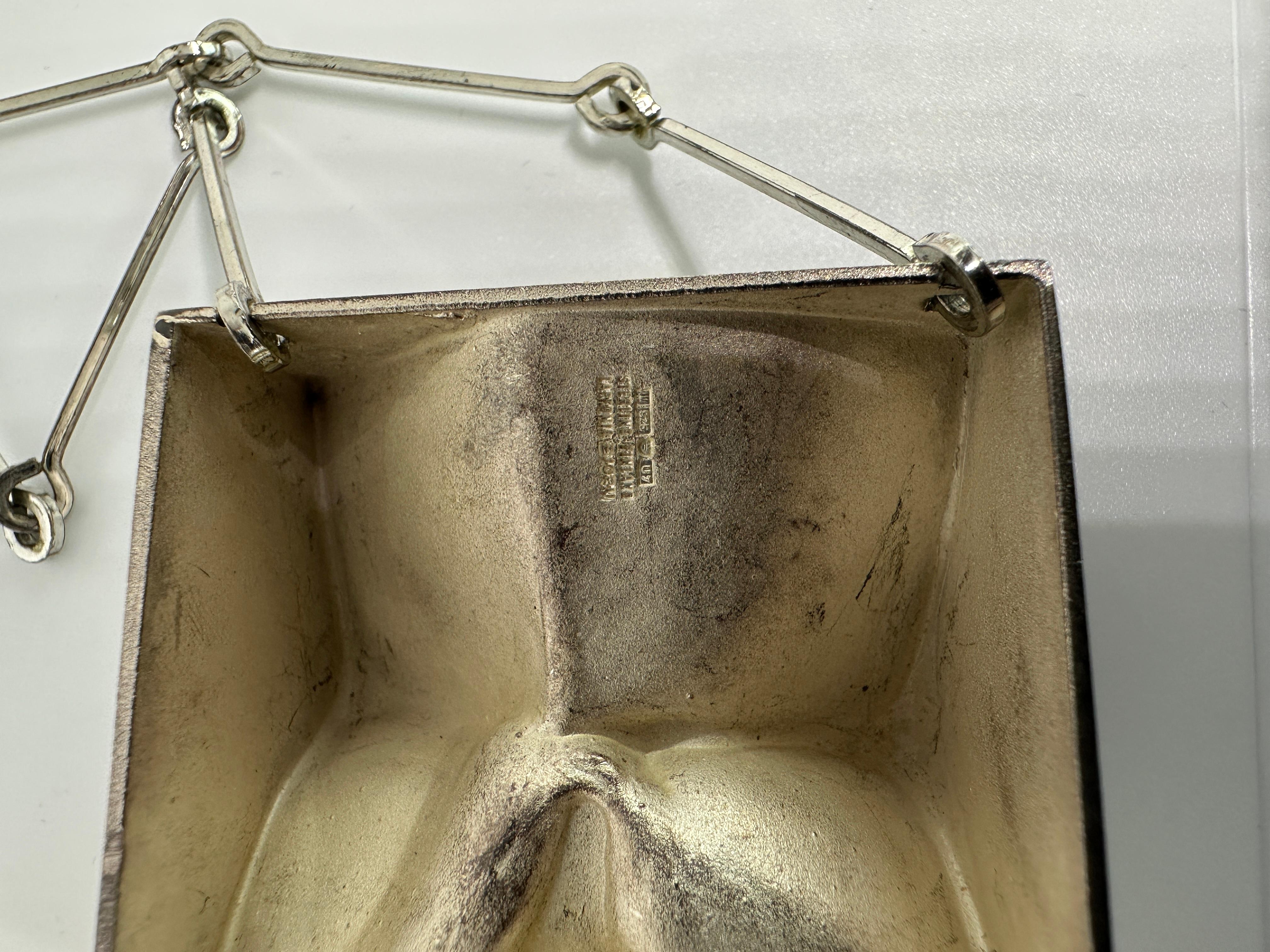 Bjorn Weckstrom for Lapponia of Finland 1970's Acrylic Drop Space Series Sterling in vendita 7