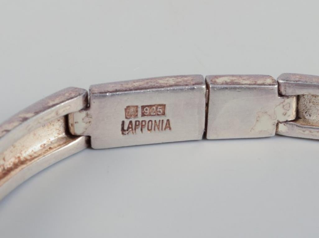 Women's Björn Weckström for Lapponia, Finland. Ladies' wristwatch in sterling silver. For Sale