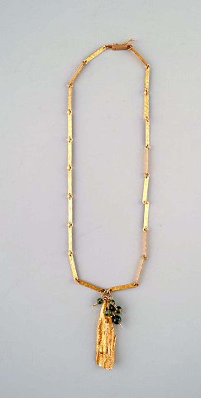 golden tree necklace