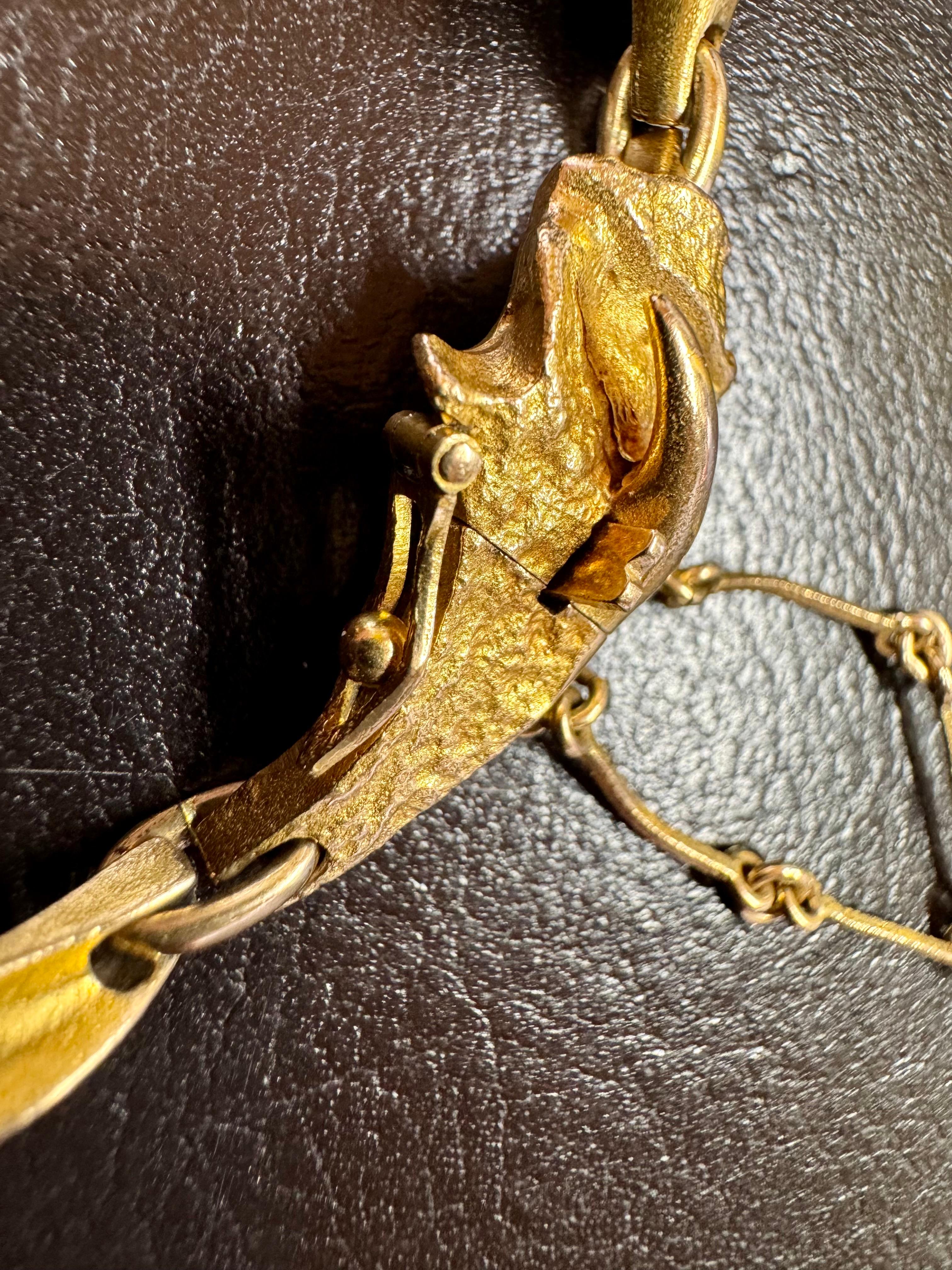 Björn Weckström Lapponia 14 Karat Gold Bracelet 