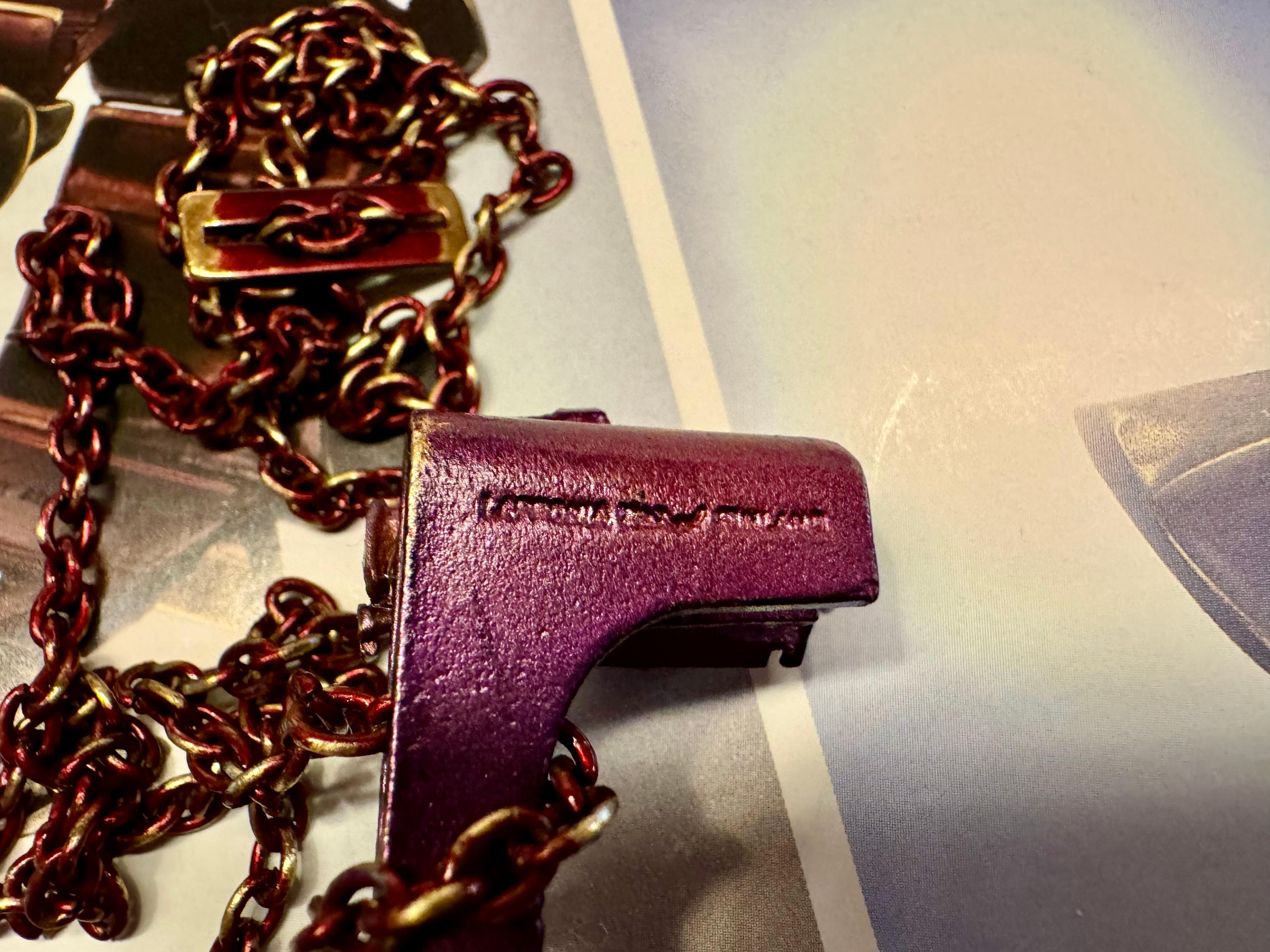 Björn Weckström Mustang Flame Collana in bronzo 1971. Lapponia in vendita 4