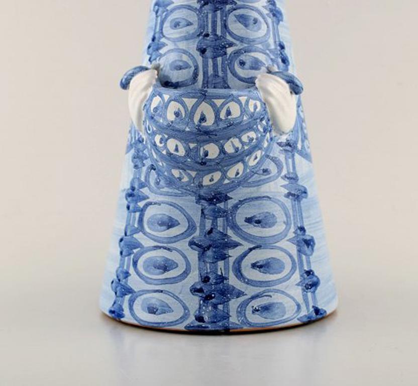Scandinavian Modern Bjorn Wiinblad 1918-2006, Centerpiece/Vase, Model 'Eva', 1974