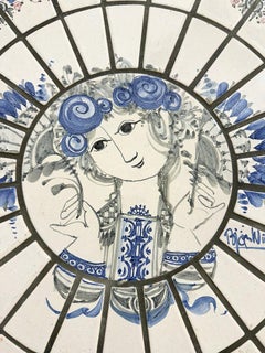 Bjorn Wiinblad Coffee Table, Ceramic, Danemark, 1960s