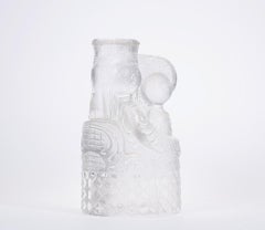 Bjorn Wiinblad crystal glass Mary with child for Rosenthal