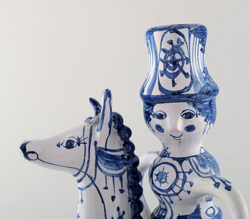 Bjorn Wiinblad Figurines from the Blue House Figures/Candlestick, 1969 2