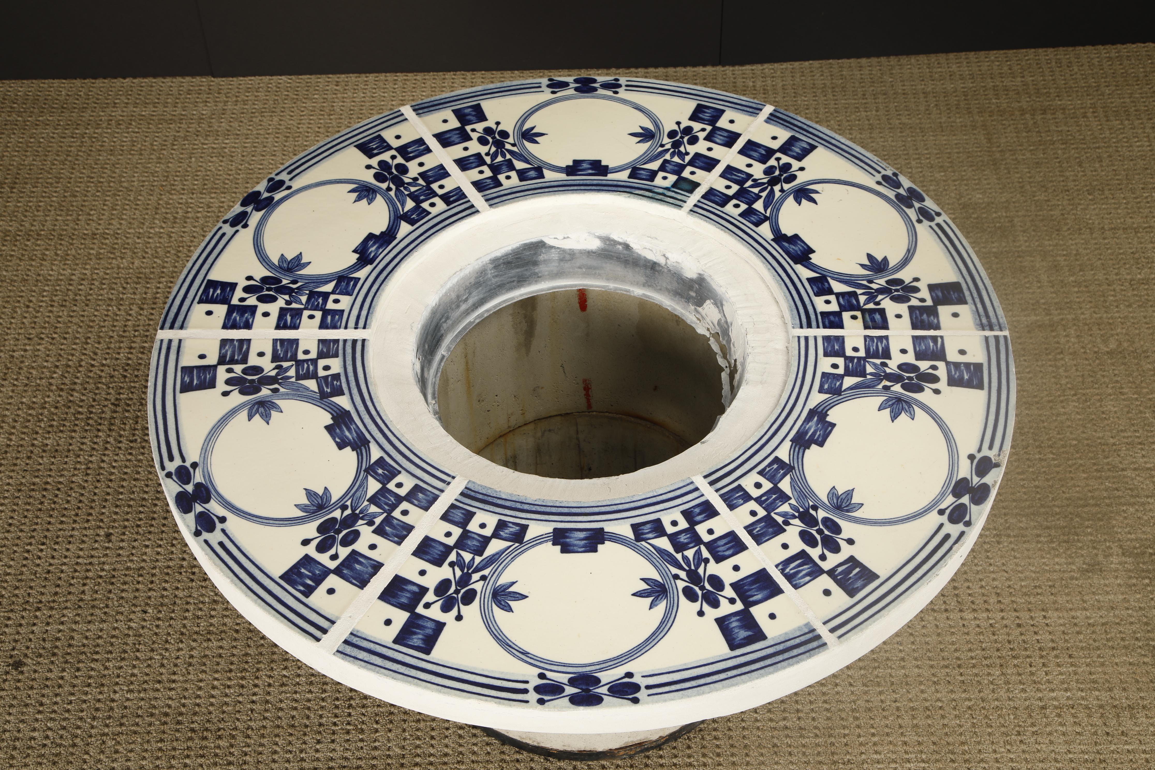 Table de gril Hibachi en céramique de Bjorn Wiinblad pour Rosenthal, années 1960 en vente 7