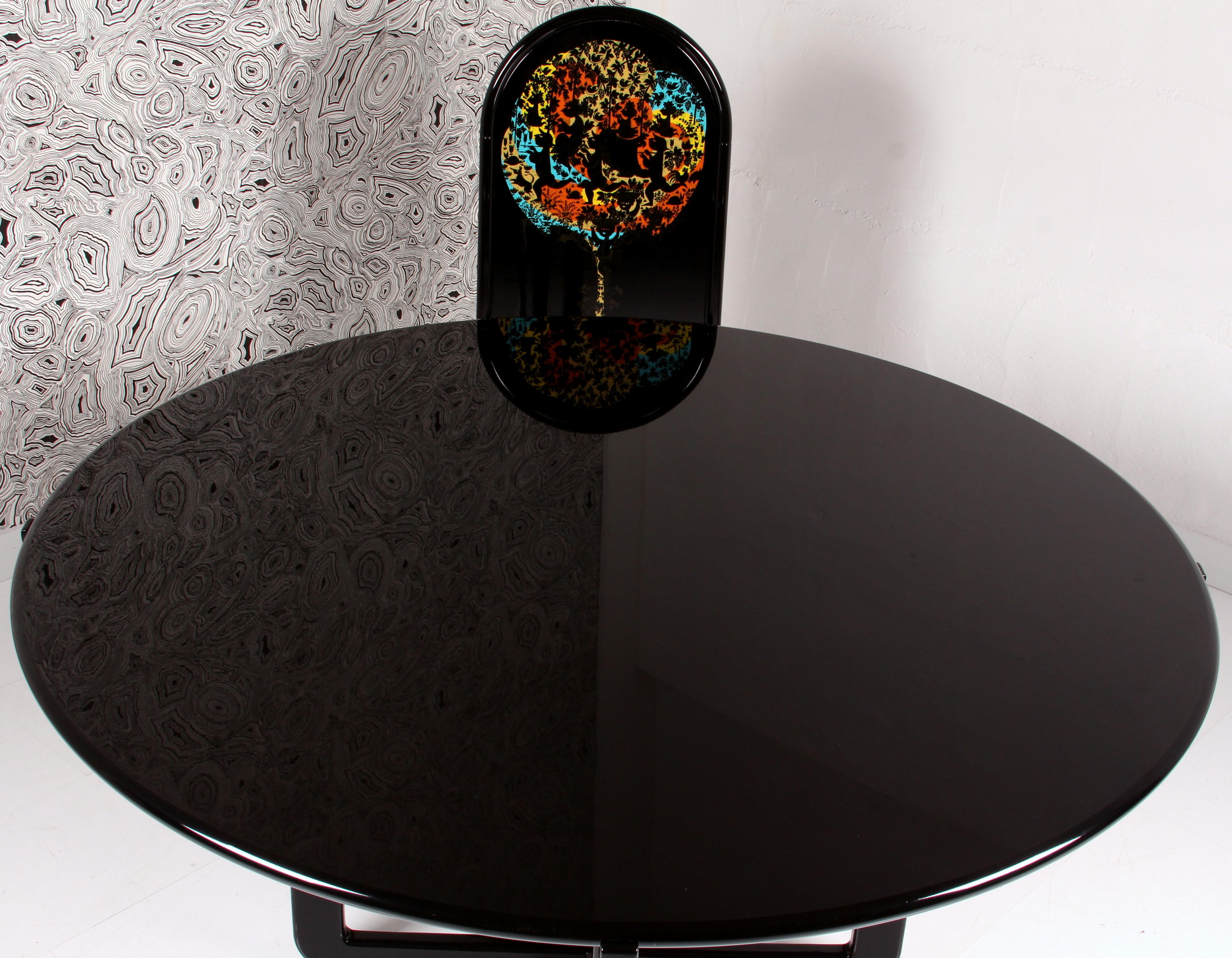 Björn Wiinblad for Rosenthal limited art series set de salle à manger table et 8 chaises en vente 3