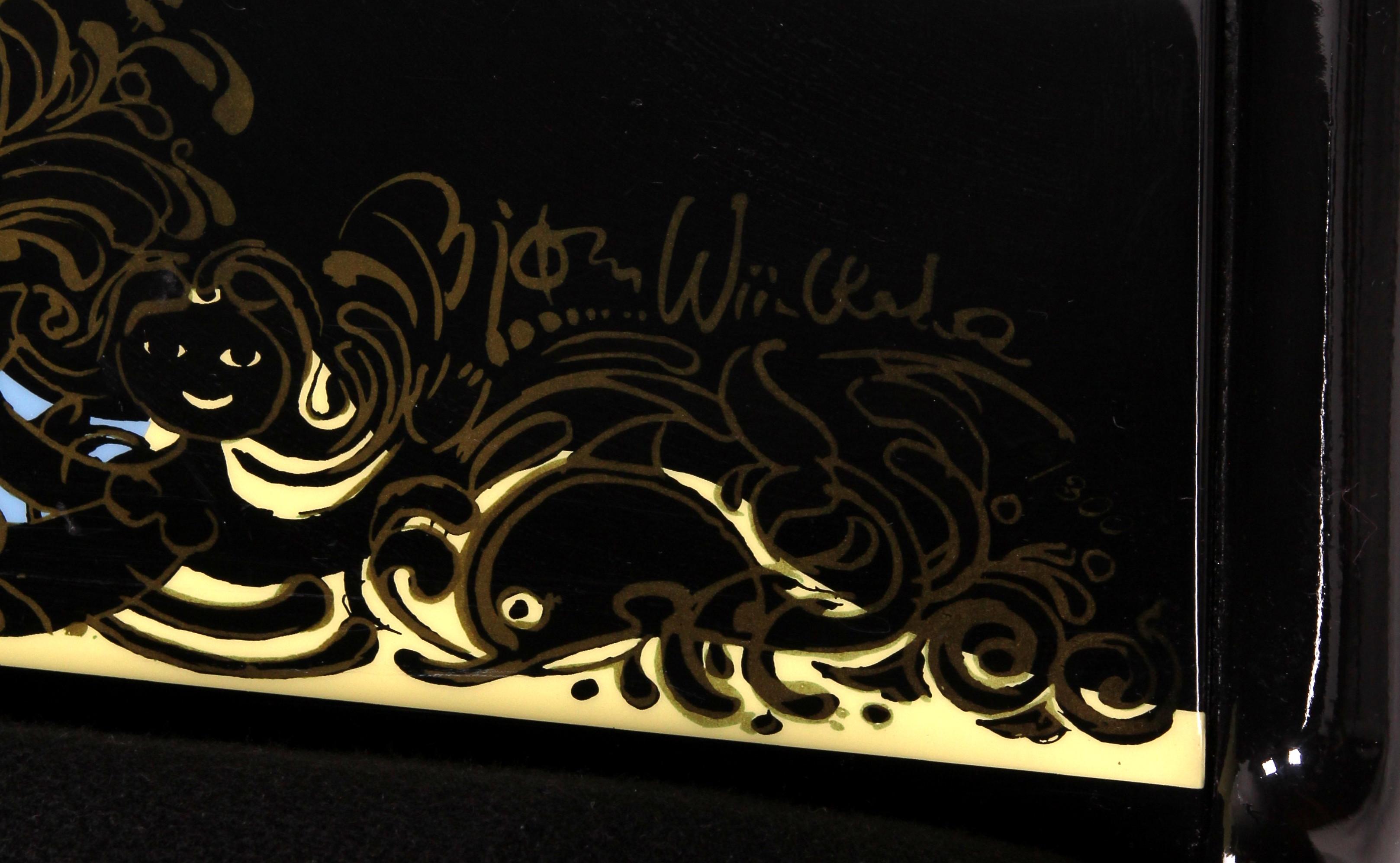 Björn Wiinblad for Rosenthal limited art series set de salle à manger table et 8 chaises en vente 4