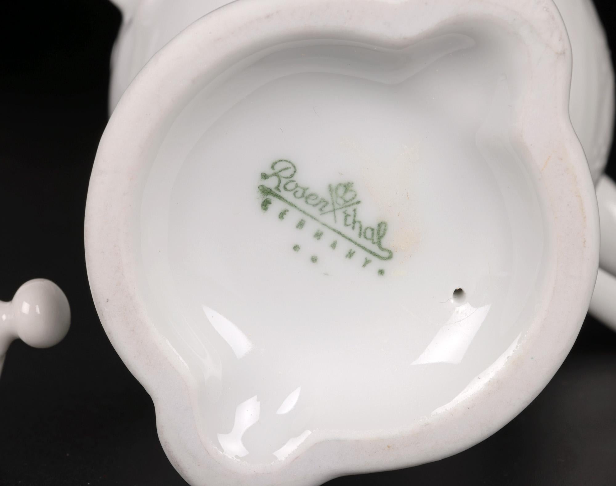 Bjorn Wiinblad for Rosenthal Midcentury Porcelain Face Lidded Jug (pichet à couvercle en porcelaine) en vente 11