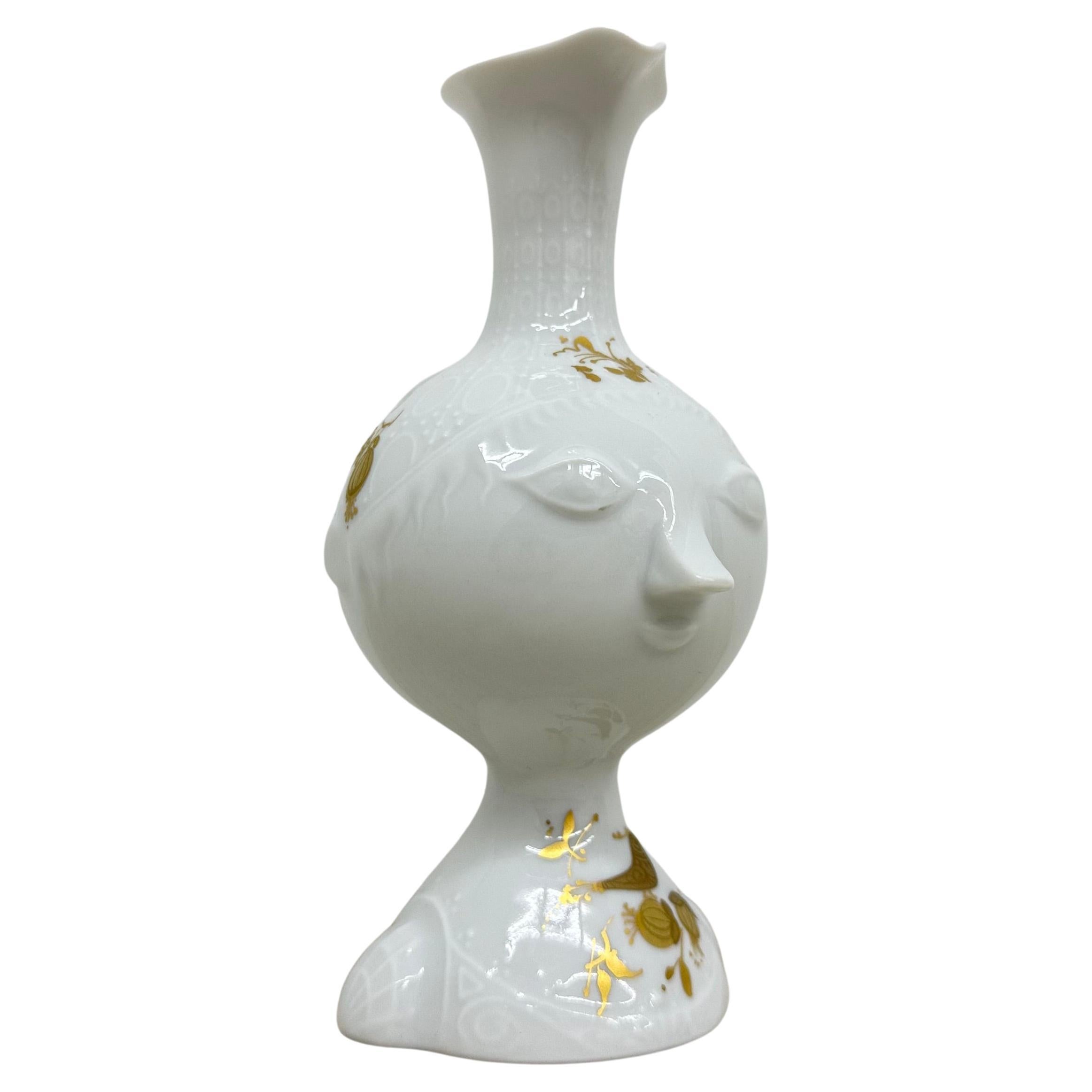Bjorn Wiinblad for Rosenthal porcelain jug , 1970s For Sale