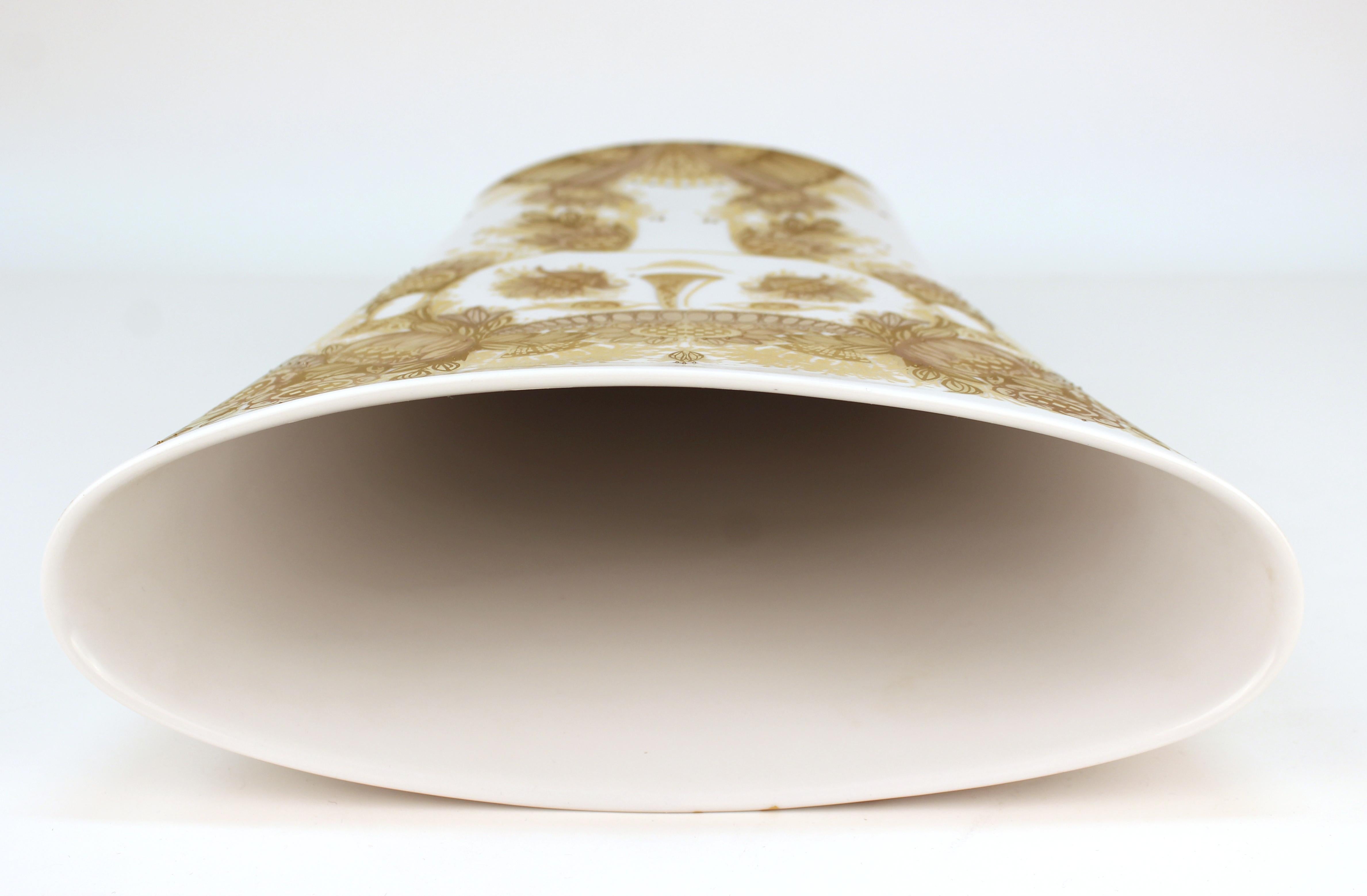 20th Century Bjorn Wiinblad for Rosenthal Studio Line Danish Modern Ceramic Vase