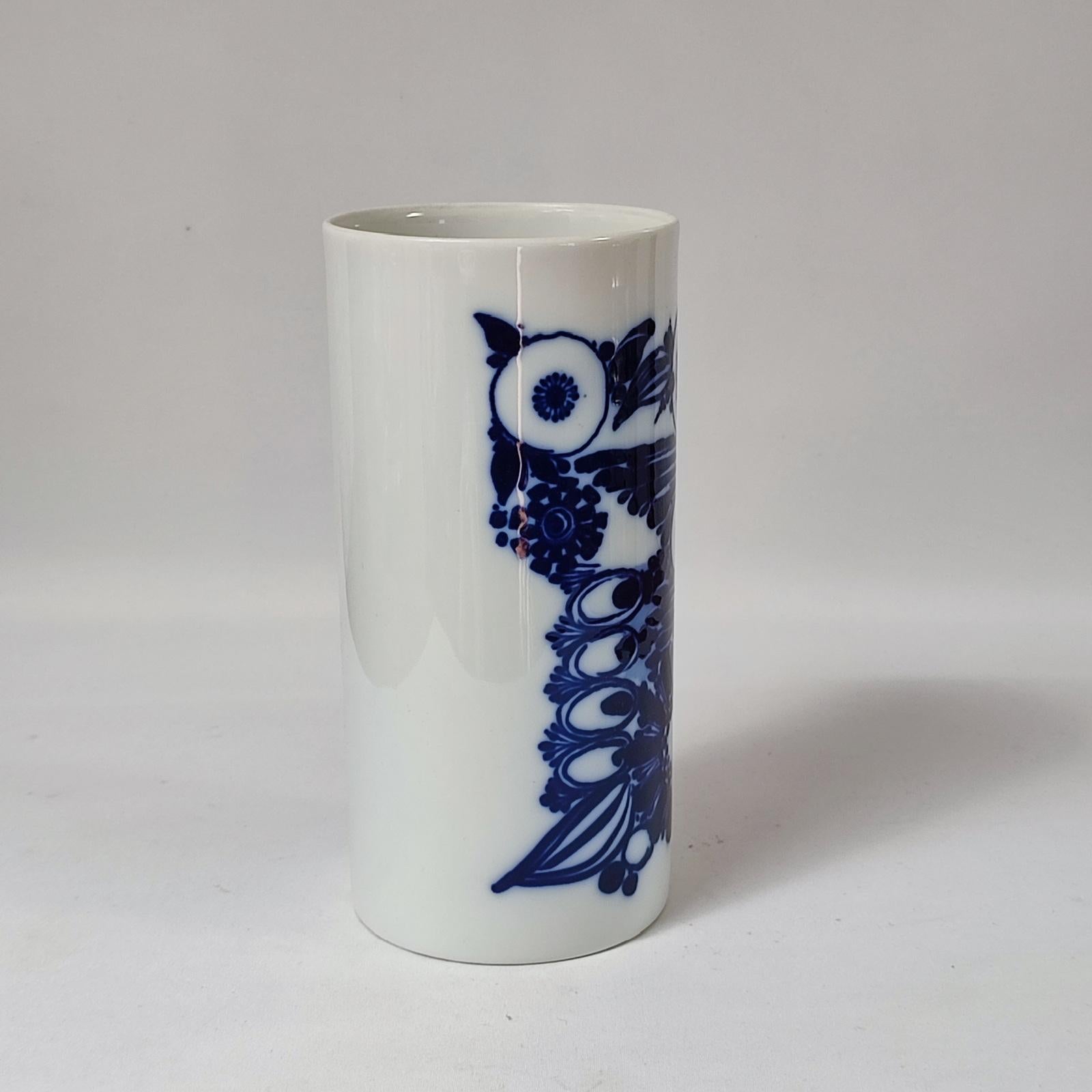 German Bjorn Wiinblad for Rosenthal Studio Line, Porcelain Vase For Sale