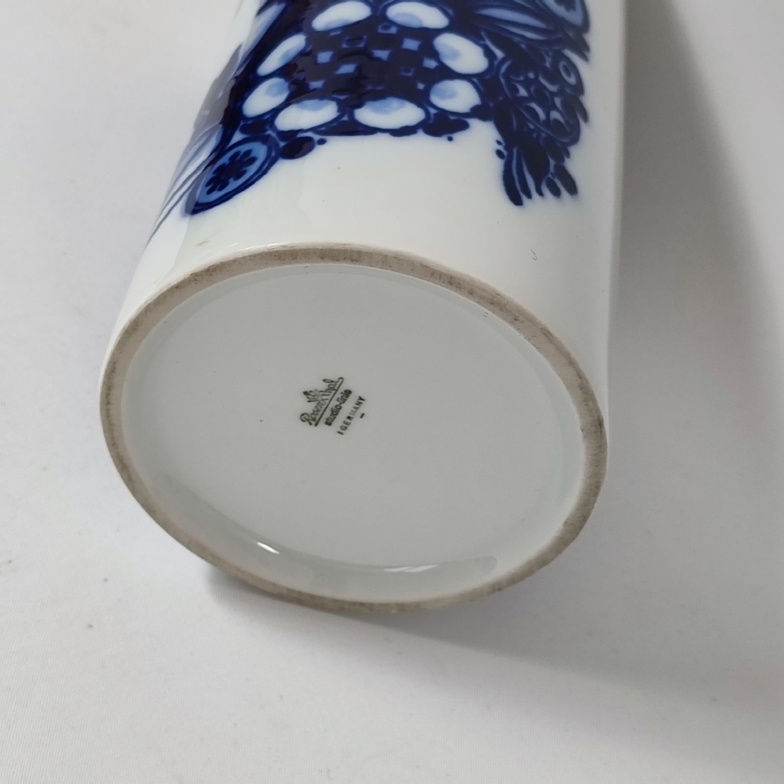 Bjorn Wiinblad for Rosenthal Studio Line, Porcelain Vase For Sale 2