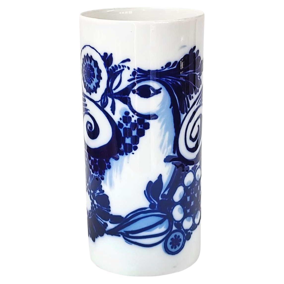 Vase en porcelaine Bjorn Wiinblad pour Rosenthal Studio Line