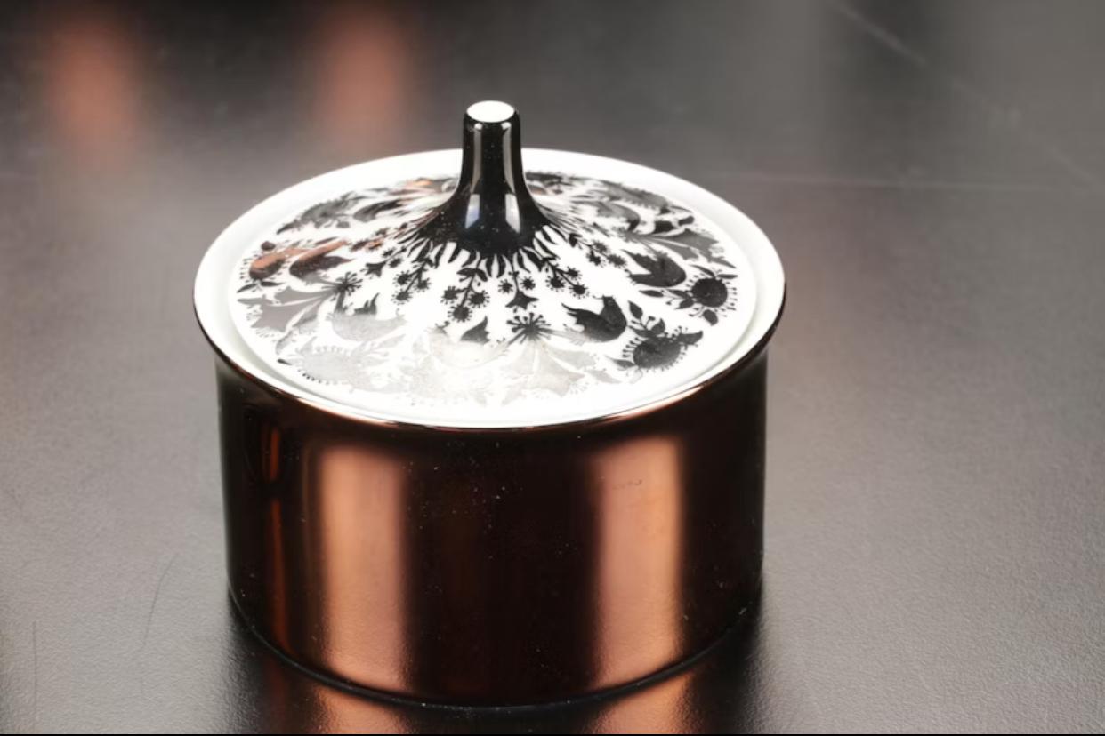 Bjorn Wiinblad für Rosenthal Studio Linie  Kupfer-Lüster-Couchtisch-Service im Angebot 3
