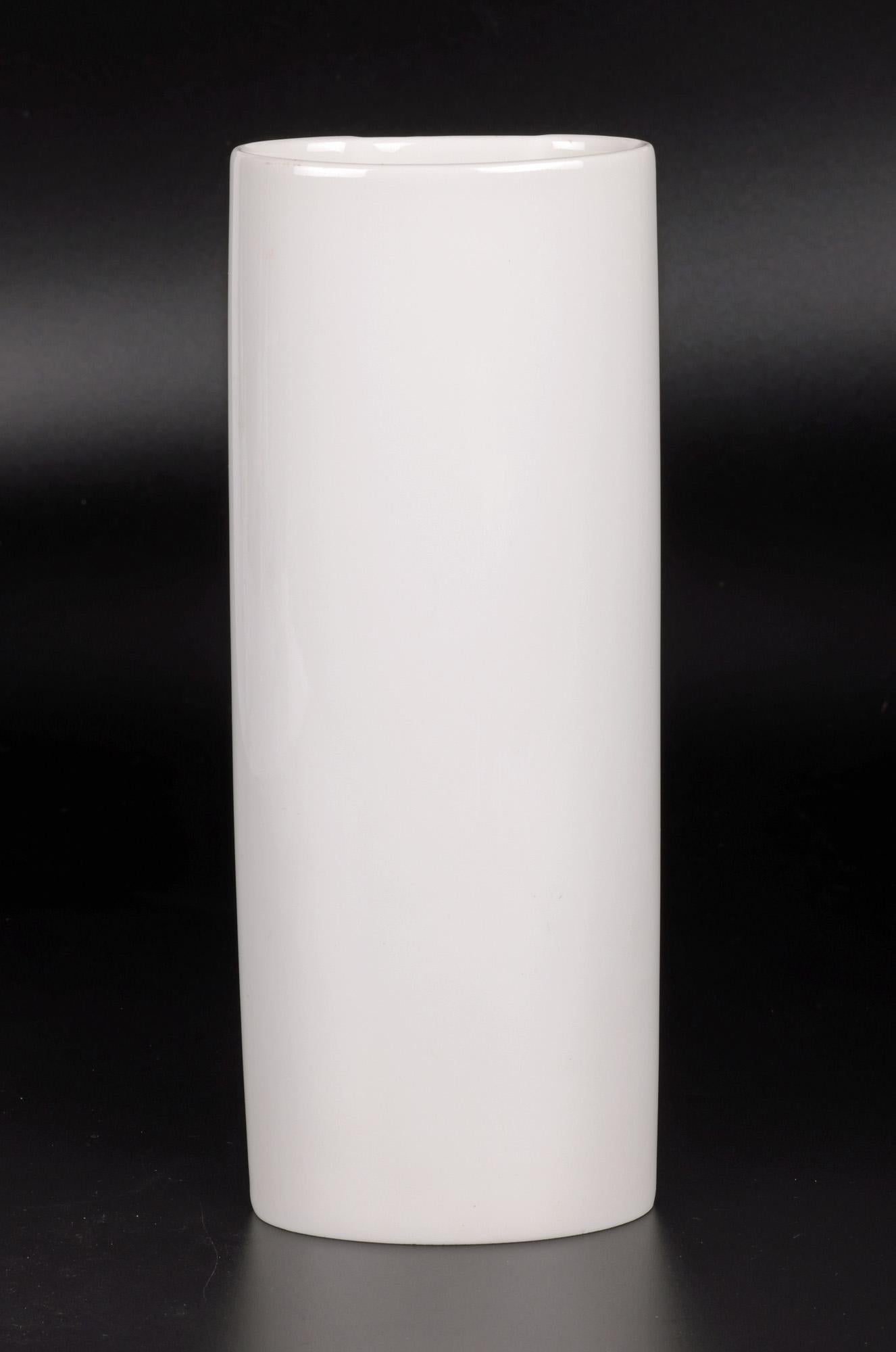 Bjorn Wiinblad for Rosenthal Studio-Linie White Porcelain Vase For Sale 8