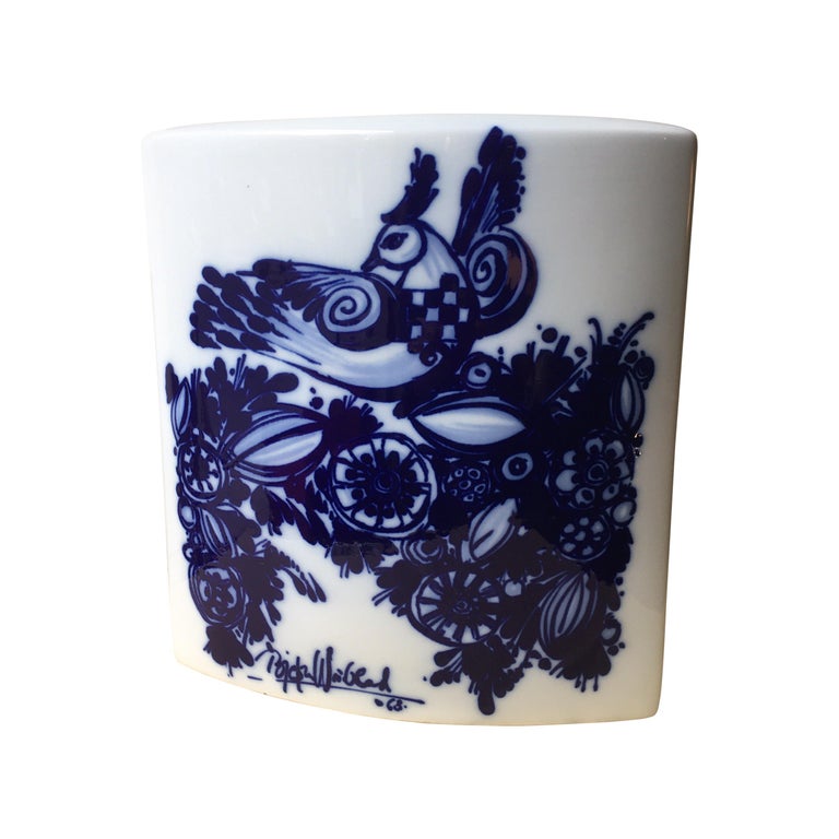 Bjorn Wiinblad for Rosenthal Studios Large Ceramic Vase For Sale